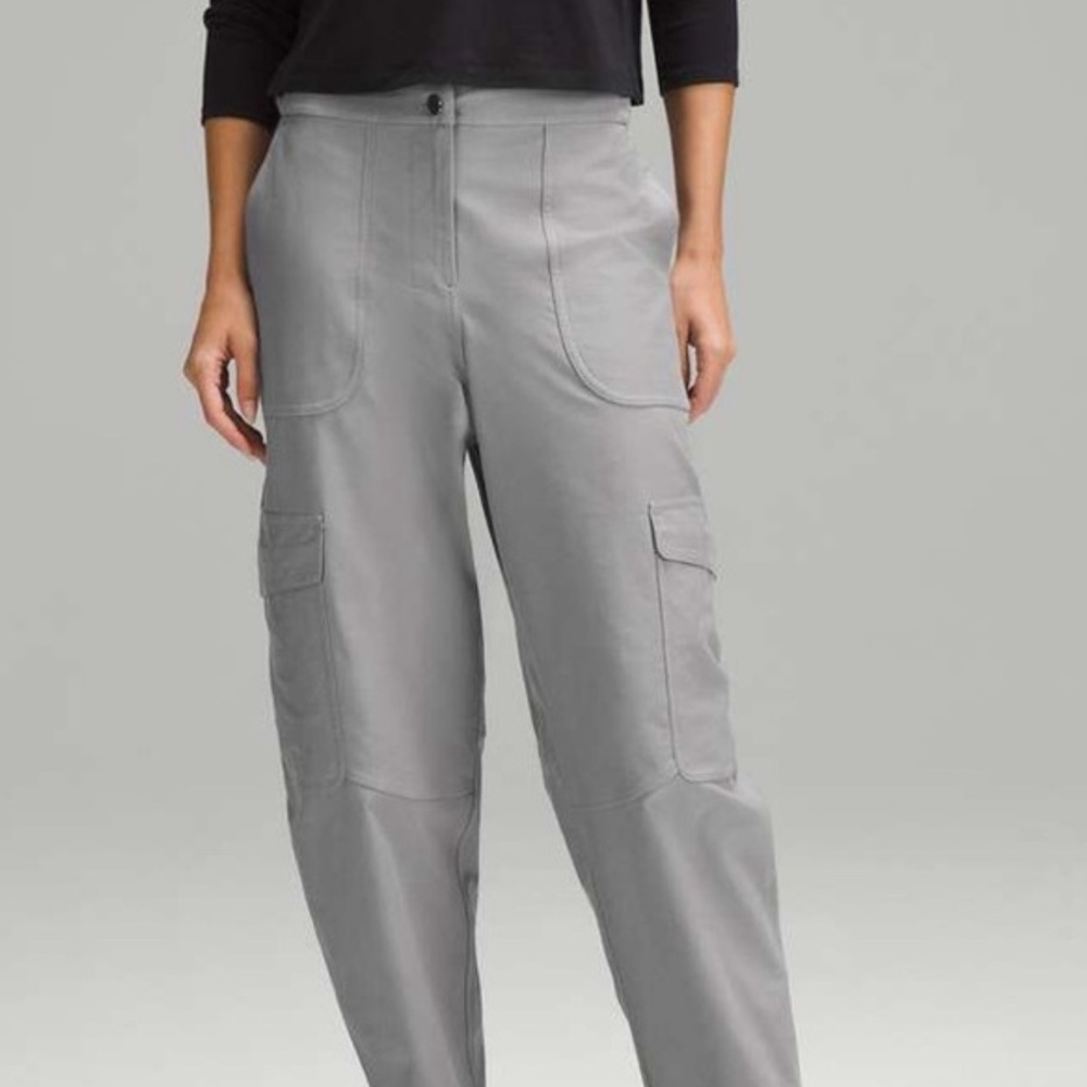 lululemon athletica Gray Wide Leg Pants